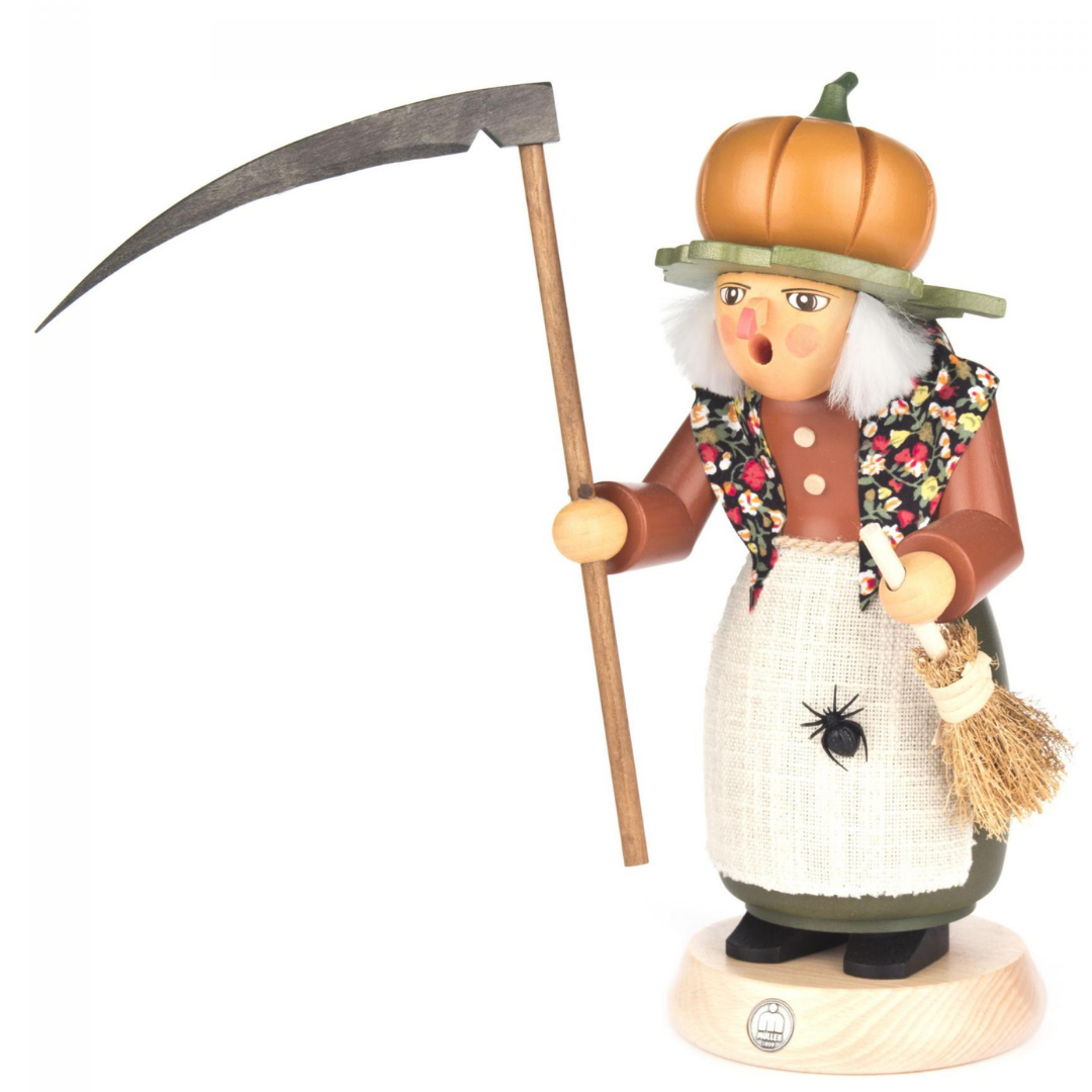 Incense Burner - Premium - Witch with Sickle